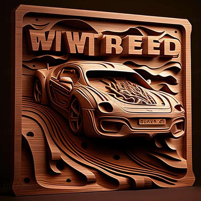 3D model Need for Speed MoWanted 2005 game (STL)